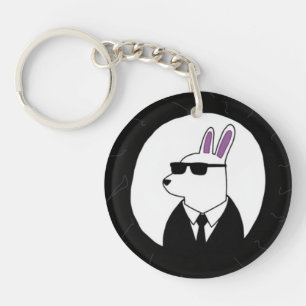 Bunny Agent Schlüsselanhänger