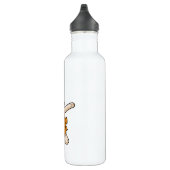 Bunny als Friseur mit Comb & Schere Edelstahlflasche (Rechts)