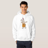 Bunny als Friseur mit Comb & Schere Hoodie (Vorne ganz)