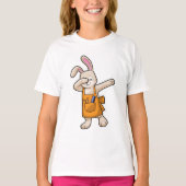 Bunny als Friseur mit Comb & Schere T-Shirt (Vorderseite)