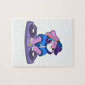 Bunny als Musiker mit Mixer Puzzle (Horizontal)