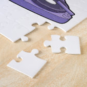 Bunny als Musiker mit Mixer Puzzle (Seite)