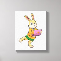 Bunny als Sekretär für Laptop