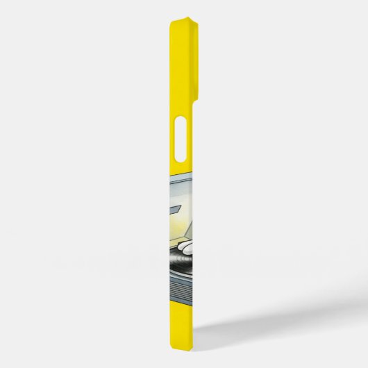  Bunny and Vinyl, by Natasha Us   Case-Mate iPhone Hülle (Rückseite / Rechts)