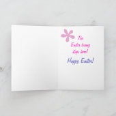 Bunny applicard III Feiertagskarte (Innenseite)