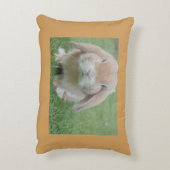 Bunny Art Office Zuhause Desk Destiny's Destiny Dekokissen (Rückseite(Vertikal))