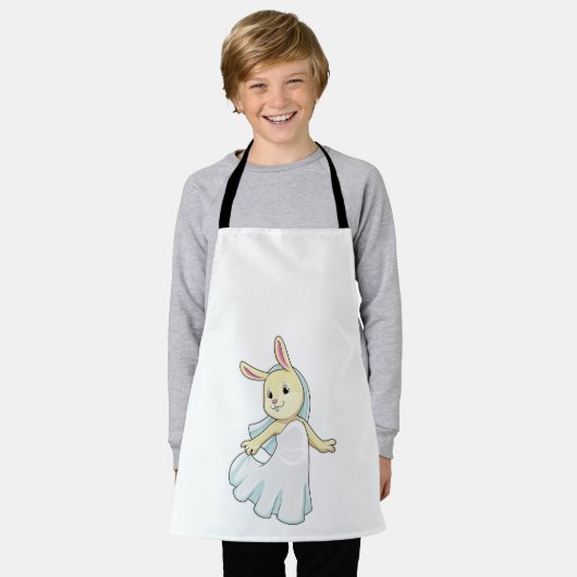 Bunny as Bride with Veil Schürze (Getragen)