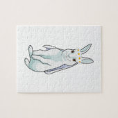 Bunny as Bride with Wreath of Blume Puzzle (Horizontal)