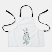 Bunny as Bride with Wreath of Blume Schürze (Vorderseite)