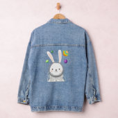 Bunny Astronaut Ostertag Niedlich Space Rabbit Boy Jeansjacke (Hangar)