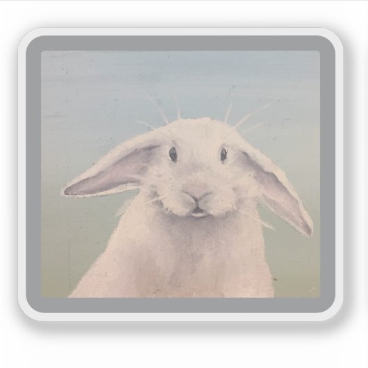 Bunny Aufkleber (Vorderseite)
