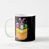 Bunny Australian Shepherd Oaster Chocolate Eggs in Kaffeetasse (Links)