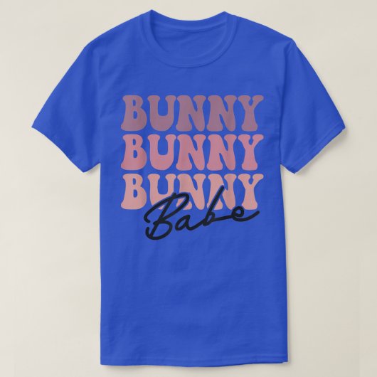 Bunny Babe Happy Ostertag T-Shirt (Design vorne)