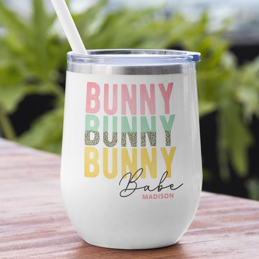 Bunny Babe Niedlich Modernes Girl Osterfest Person