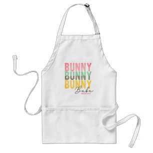 Bunny Babe Niedlich Modernes Girl Osterfest Person Schürze