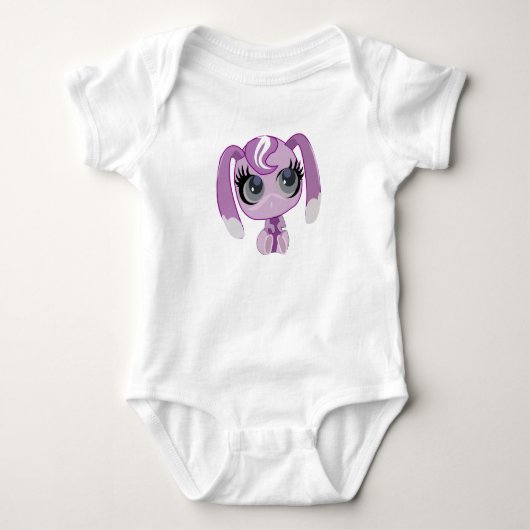 Bunny Baby Bodysuit Strampler (Vorderseite)
