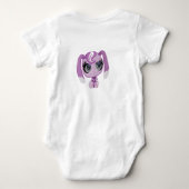 Bunny Baby Bodysuit Strampler (Rückseite)