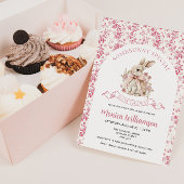 Bunny Baby Girl Duwer Einladungsturm