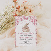 Bunny Baby Girl Duwer Einladungsturm Einladung