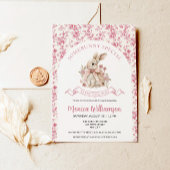 Bunny Baby Girl Duwer Einladungsturm Einladung