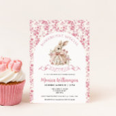 Bunny Baby Girl Duwer Einladungsturm Einladung