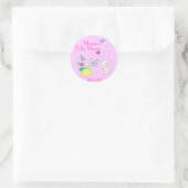 Bunny Baby Personalisiert Baby Shower Stickers (Tasche)