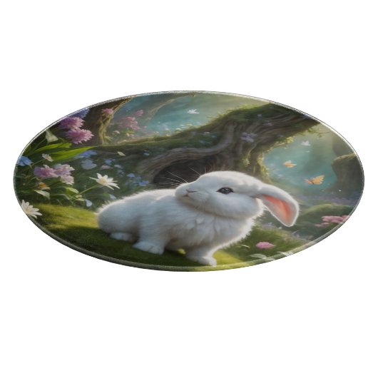 Bunny Baby Schneidebrett (Ecke)