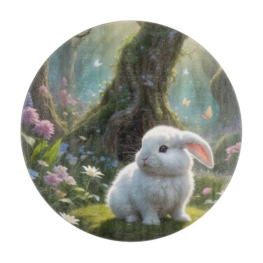 Bunny Baby Schneidebrett (Vorderseite)