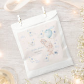 Bunny Baby Shower Boy Geschenktütchen (Ausgeschnitten)