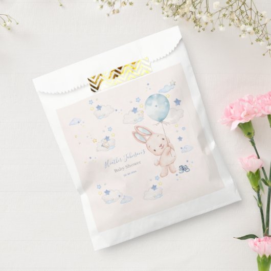 Bunny Baby Shower Boy Geschenktütchen (Versiegelt)