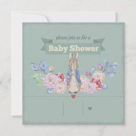 Bunny Baby Shower Einladung
