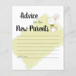 Bunny Baby Shower Game - Ratgeber Flyer