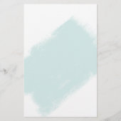 Bunny Baby Shower Game - Wie geht es mir? Flyer (Hinten)