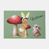 Bunny Baby Springtime Doormat Fußmatte (Vorderseite)
