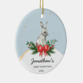 Bunny Baby's First Christmas Ornament (Rechts)