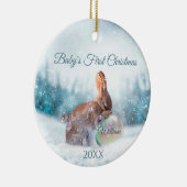 Bunny Baby's First Christmas Ornament (Rechts)