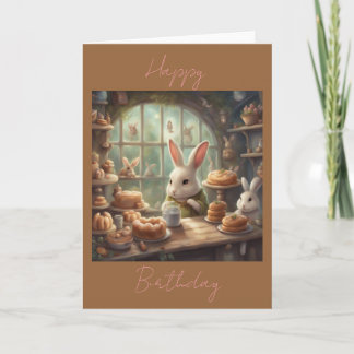 Bunny Bäckerei Alles Gute zum Geburtstag Karte
