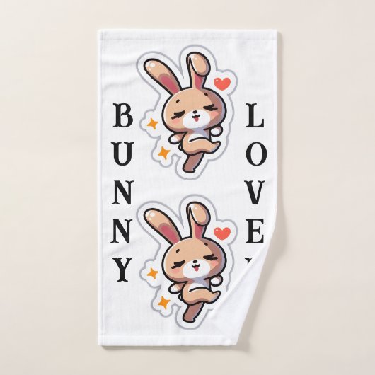 Bunny Badhandtuch Set (Handtuch)