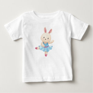 Bunny Ballerina Baby T-shirt