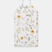 Bunny Balloon Carrot Car Wildblume Wreath Favorite Geschenkanhänger (Rückseite)