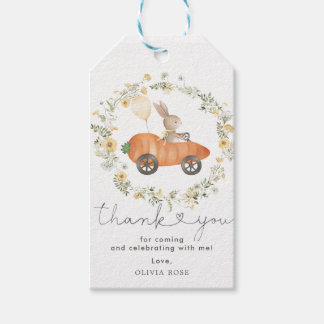 Bunny Balloon Carrot Car Wildflower Wreath Favors Geschenkanhänger