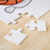 Bunny Basketball Spieler Basketball Puzzle (Seite)
