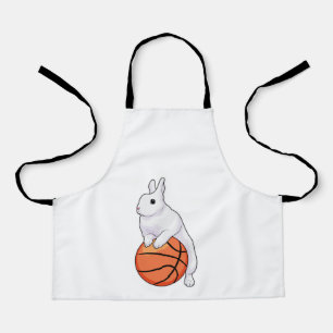 Bunny Basketball Spieler Basketball Schürze