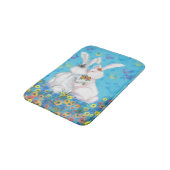 Bunny Bath Mat Geschenk Badematte (Schrägansicht)