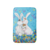 Bunny Bath Mat Geschenk Badematte (Vorderseite Vertikal)