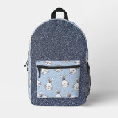 Bunny Bedruckter Rucksack (Vorderseite)