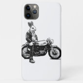 Bunny Biker Case-Mate iPhone Hülle (Rückseite)
