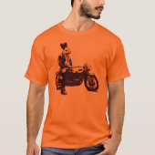 Bunny Biker T-Shirt (Vorderseite)