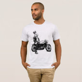Bunny Biker T-Shirt (Vorne ganz)