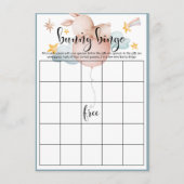 Bunny Bingo Ballon & Shooting Star Shooting Game Begleitkarte (Vorderseite)